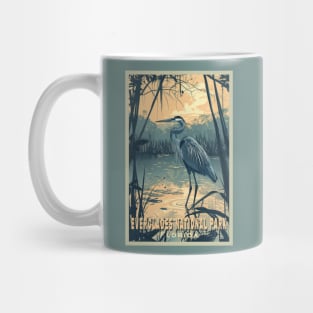 Everglades National Park Vintage Travel  Poster Mug